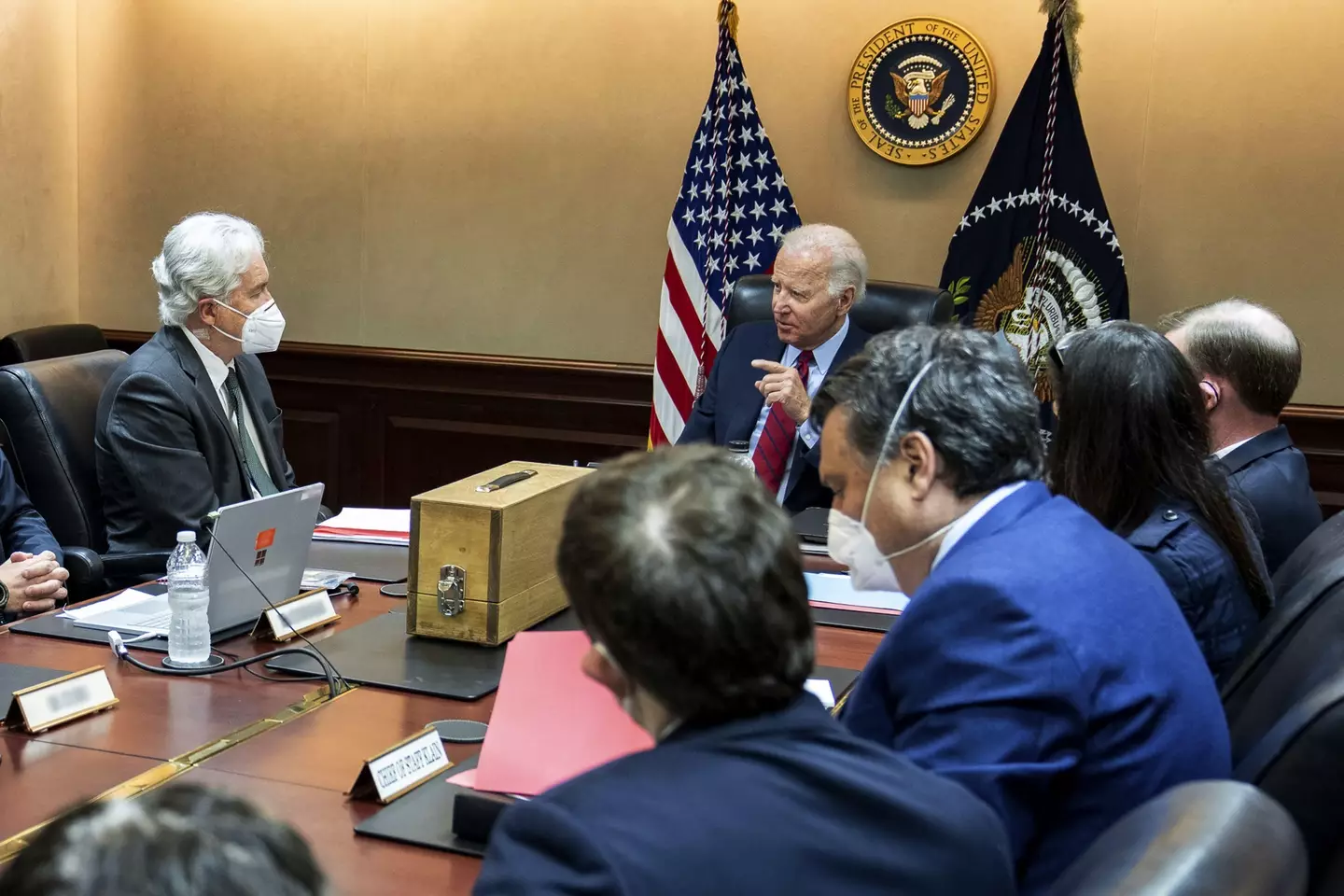 US president Joe Biden was briefed on the operation to find and kill al-Zawahiri by intelligence advisers, who showed him a model of the house al-Zawahiri was thought to be staying in.
