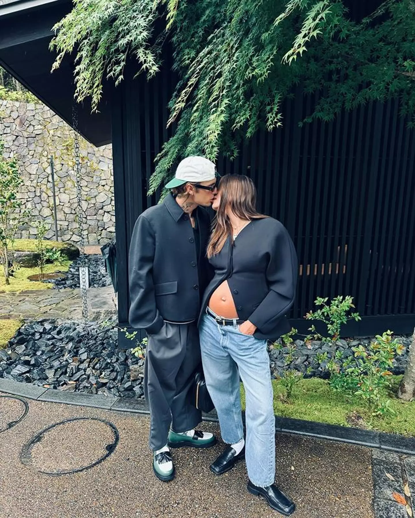 Hailey & Justin Bieber announced they were having a child on May 9th, 2024. (Instagram/@justinbieber)