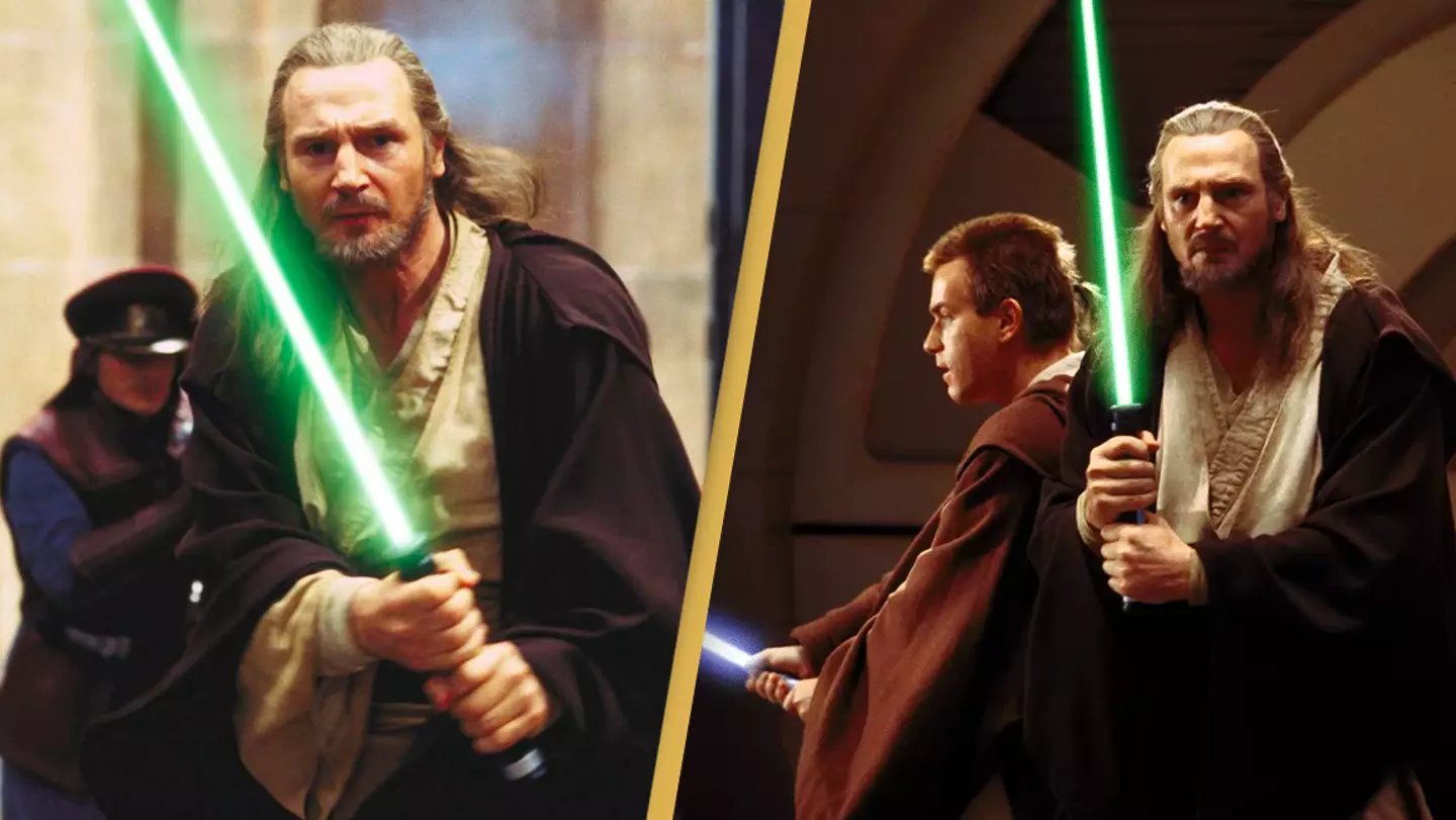 George Lucas told Liam Neeson and Ewan McGregor to stop making lightsaber noises while filming
