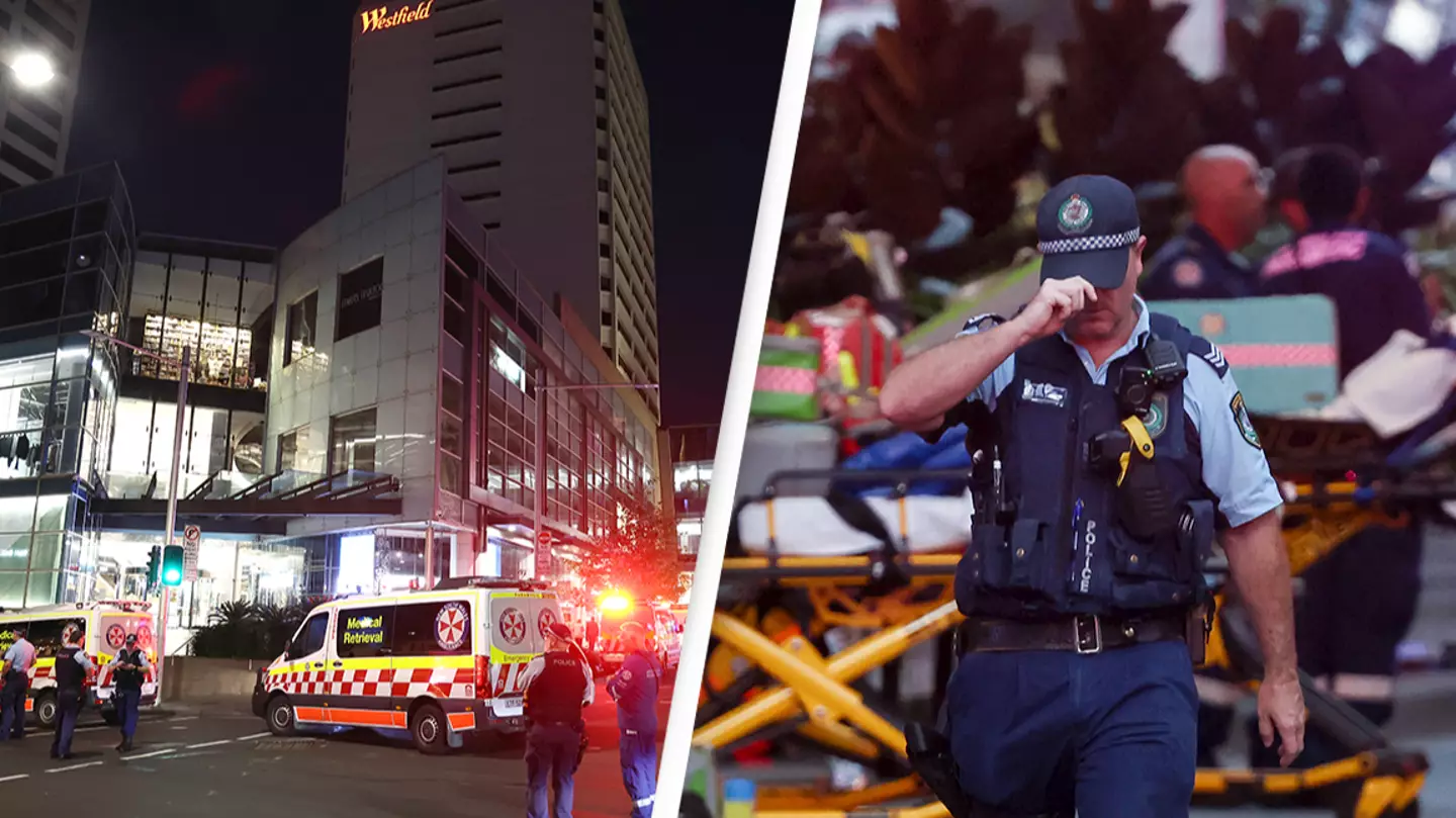People forced to flee mall in terror after man shot and reports of multiple stabbings