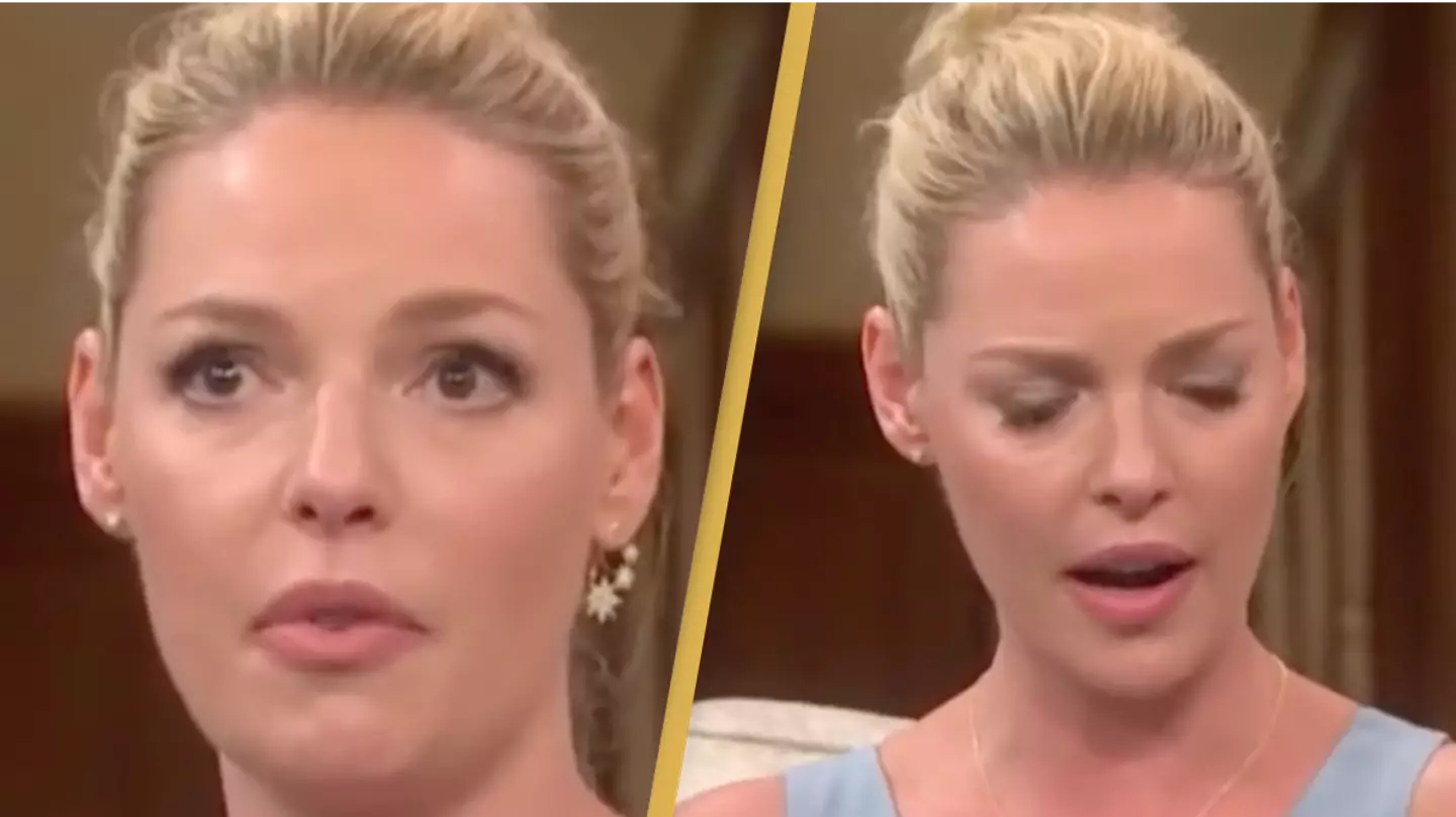 Katherine Heigl responds to reporter who tells her ‘I’ve heard you’re very rude’
