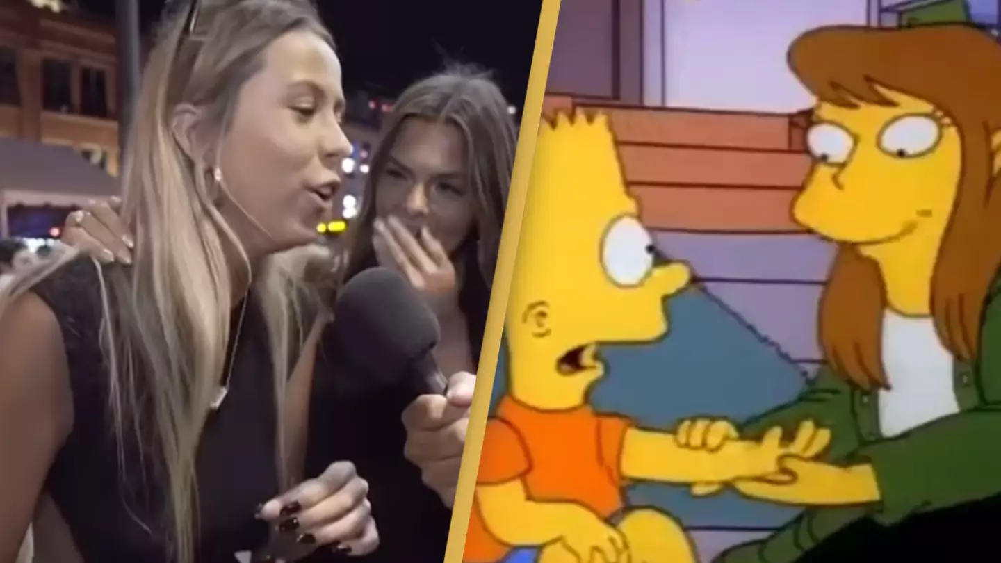 People have found the scene where they think The Simpsons predicted the Hawk Tuah girl