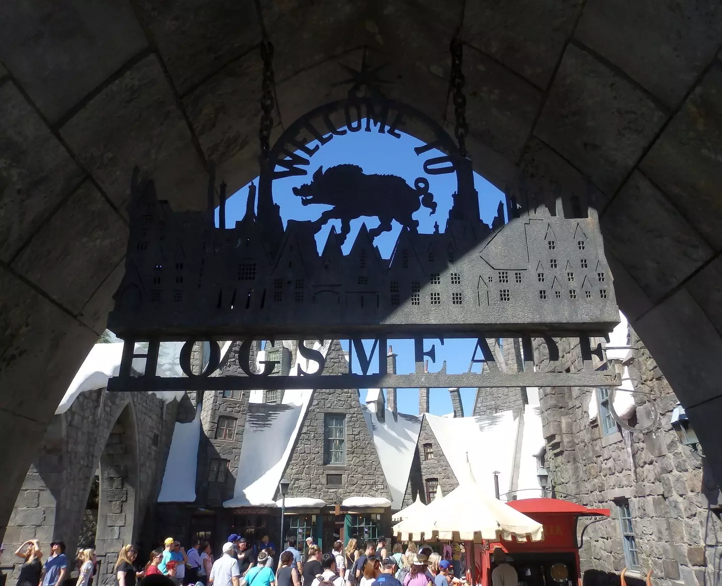 Potter fans will also be able to visit Hogsmeade.