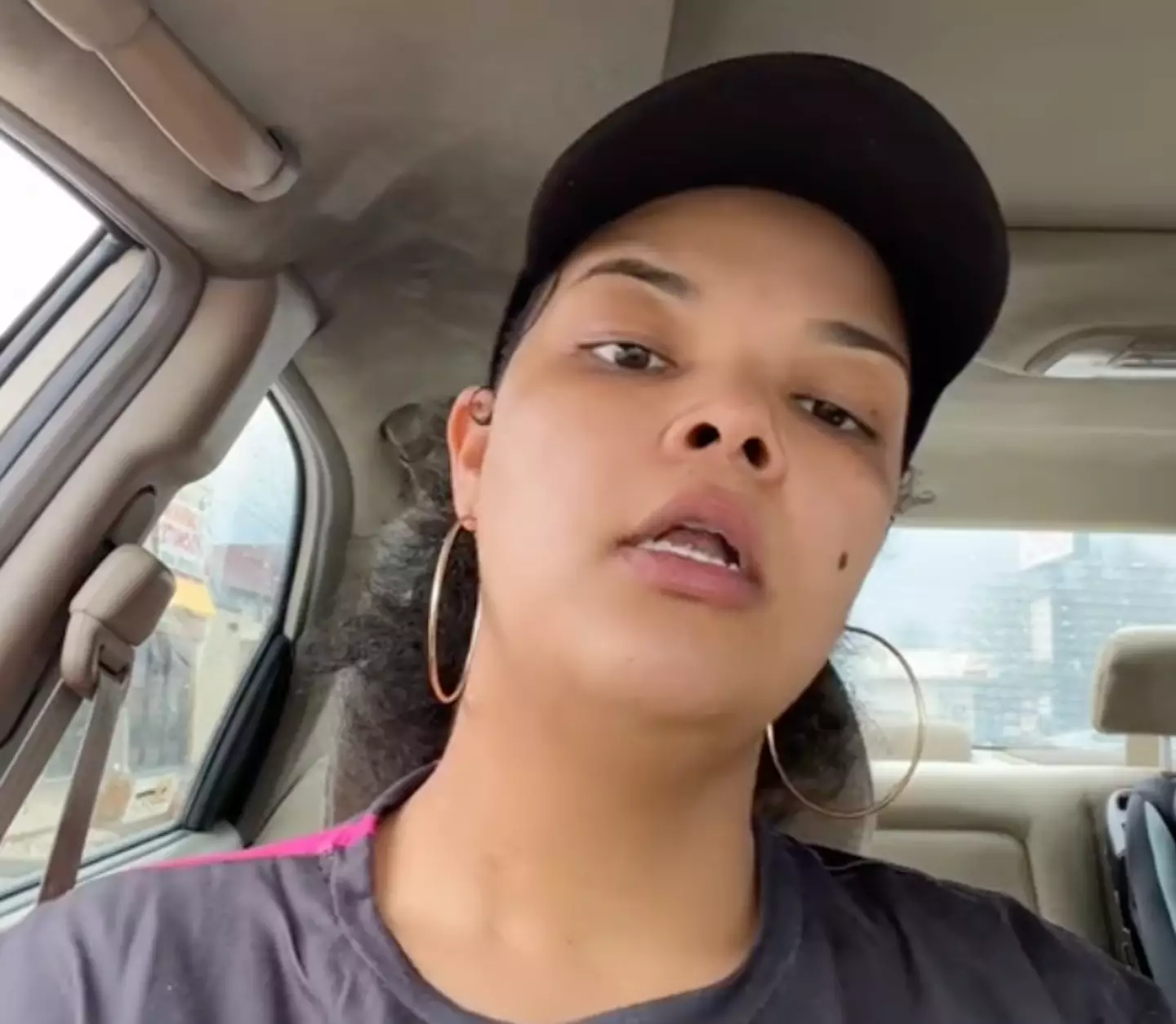 Keosha had a lot of frustrations to share in her video. (TikTok/@keoshakraze)