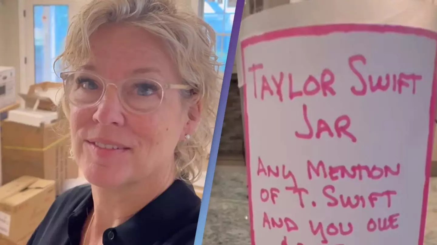 Man creates 'Taylor Swift jar' for his wife to pay fine every time she mentions singer's name