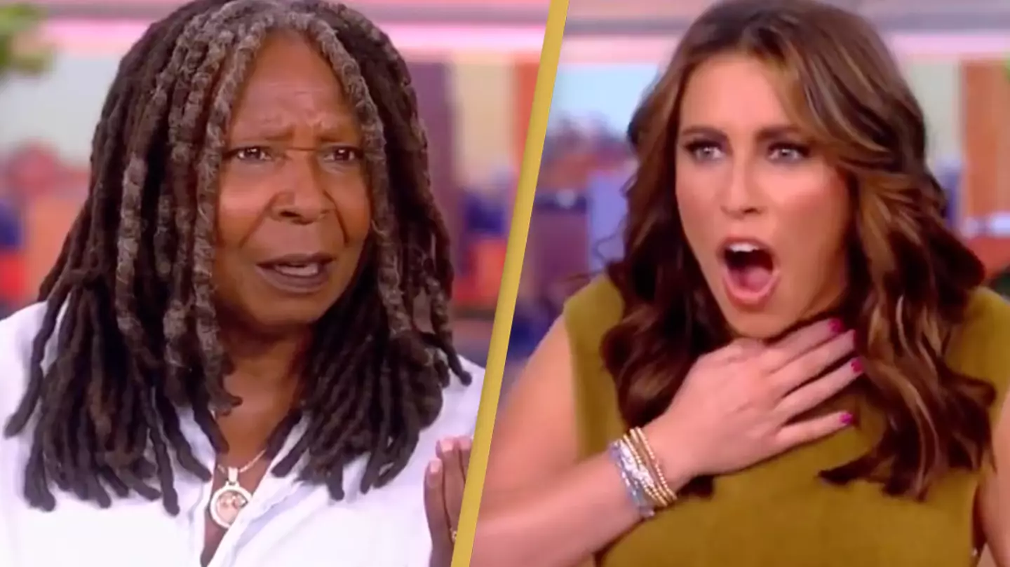 The View' Star Whoopi Goldberg Reacts to Seeing Sara Haines's