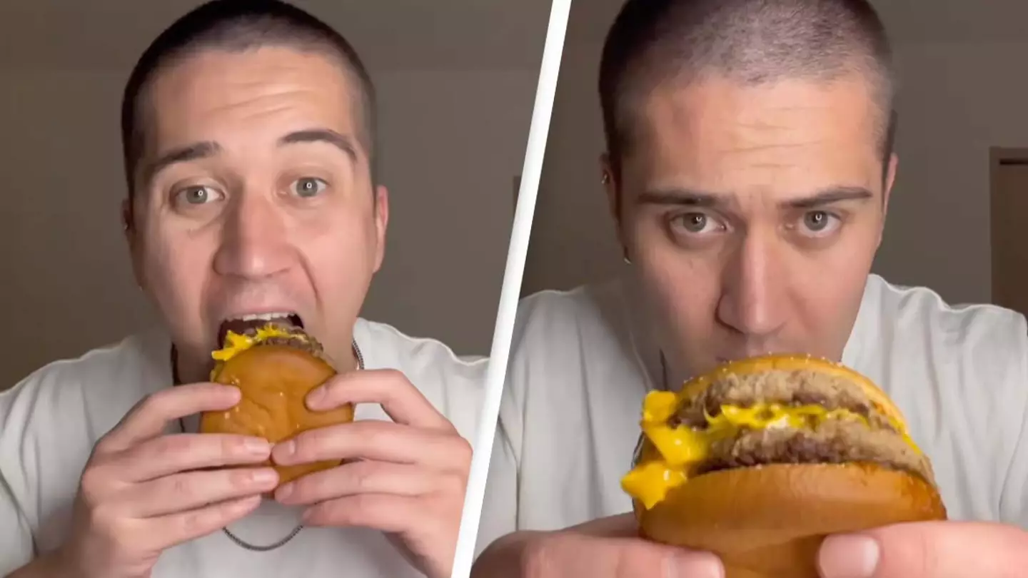 Man eating McDonald's items that are 'best in the world' has everyone saying the same thing