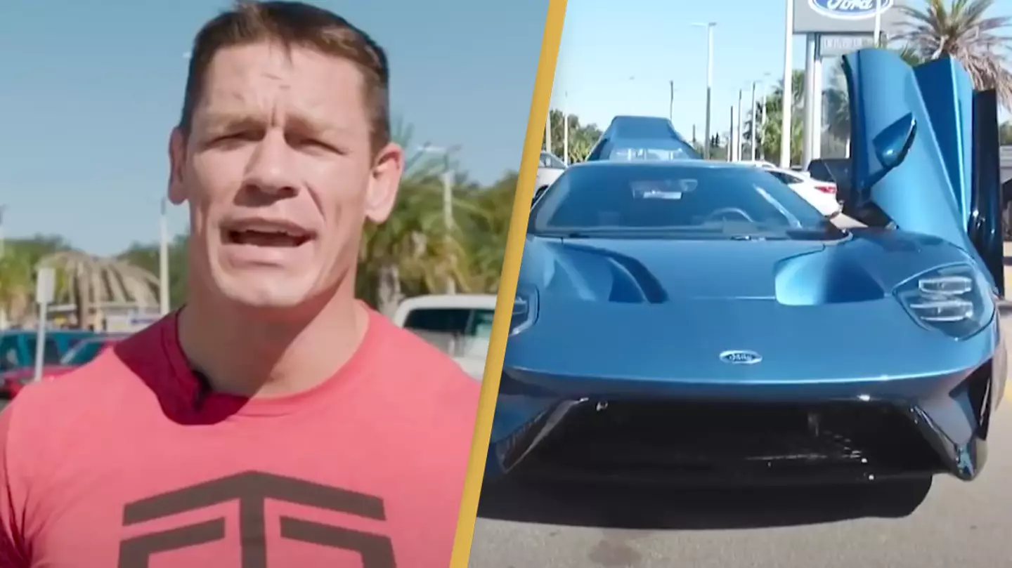 Ford sued John Cena after he sold his rare 2017 Ford GT supercar