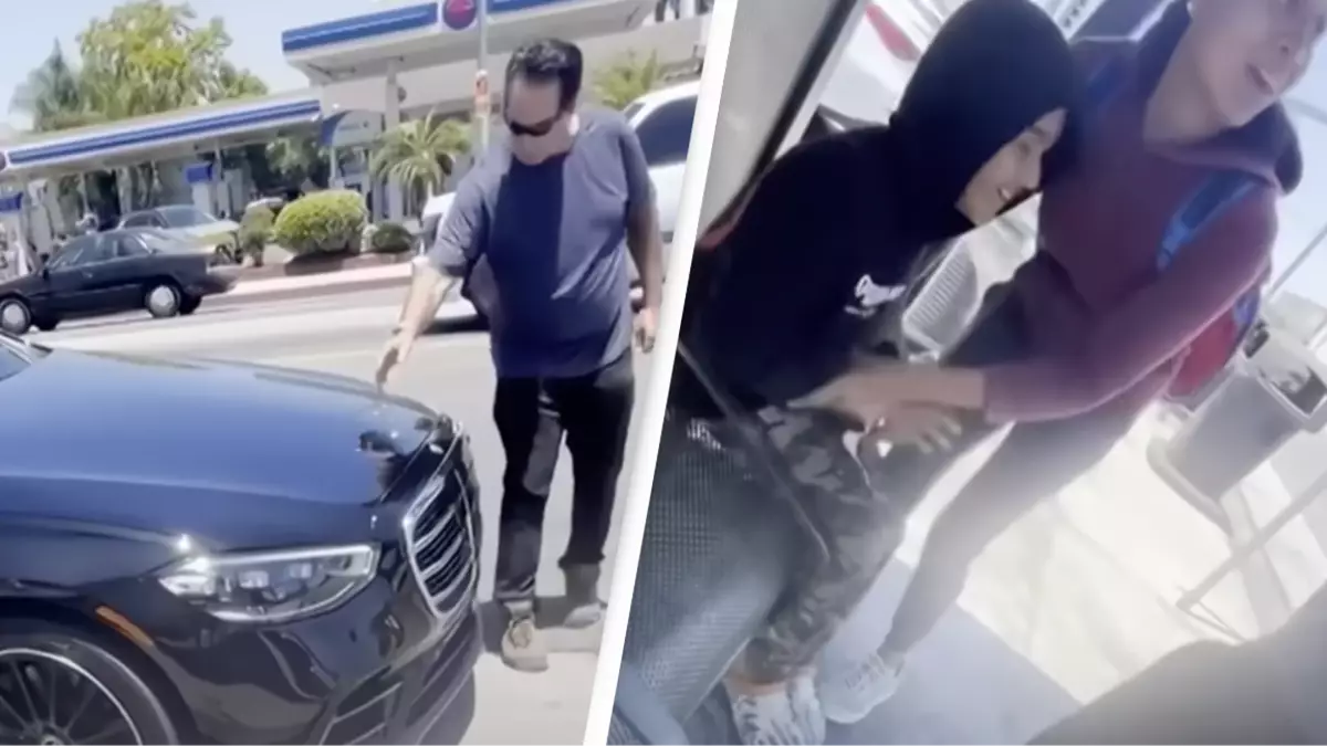 Mercedes owner slaps autistic boy after he allegedly bends the hood ornament of his $146K luxury car
