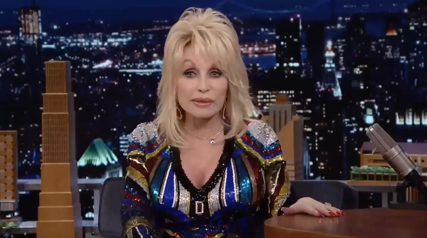 Dolly Parton explained the situation to Jimmy Fallon.