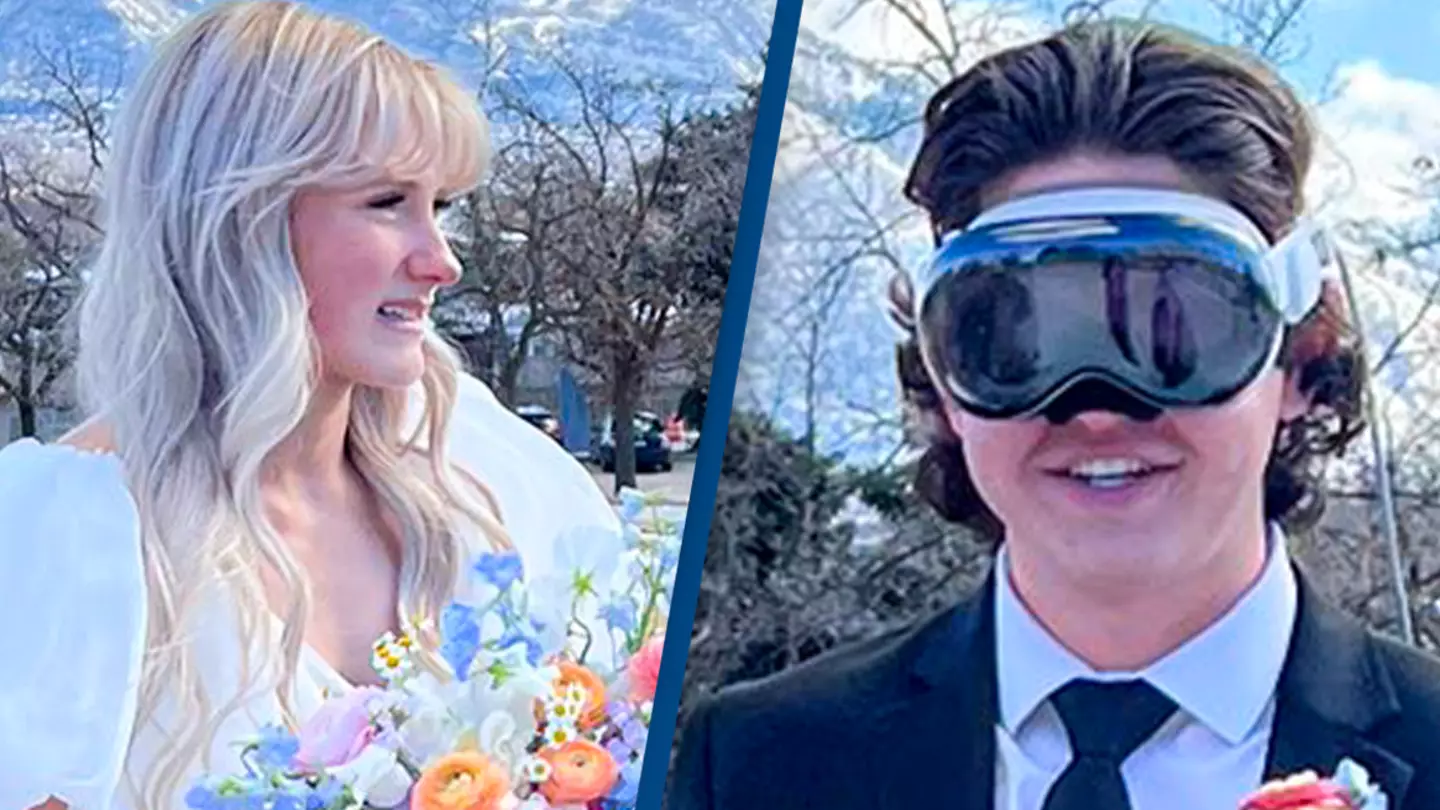 Software engineer wears Apple Vision Pro for his wedding day and people are divided