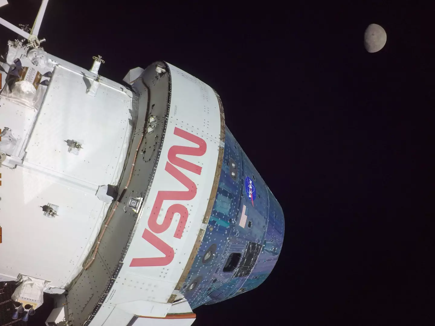 Nasa hope the Orion spacecraft is the first step to get astronauts back on the moon.