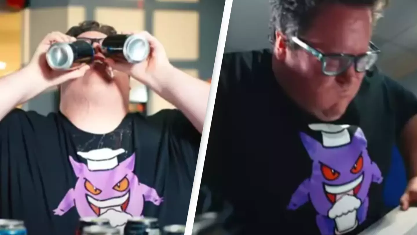 Video gamer who drank 12 energy drinks in just 10 minutes suffered horrendous effects to his body