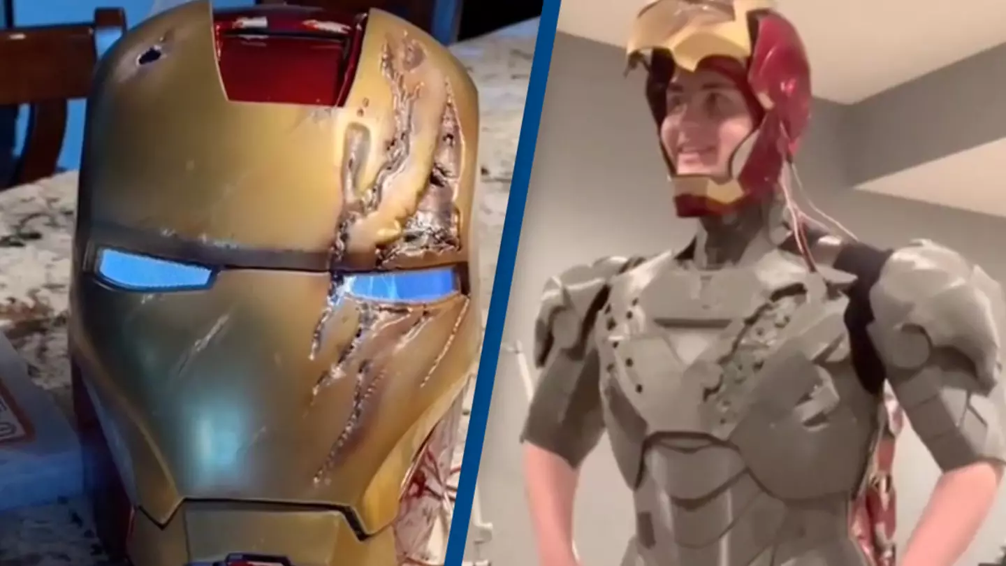 Girl makes real-life Iron Man suit which Tony Stark would be proud of