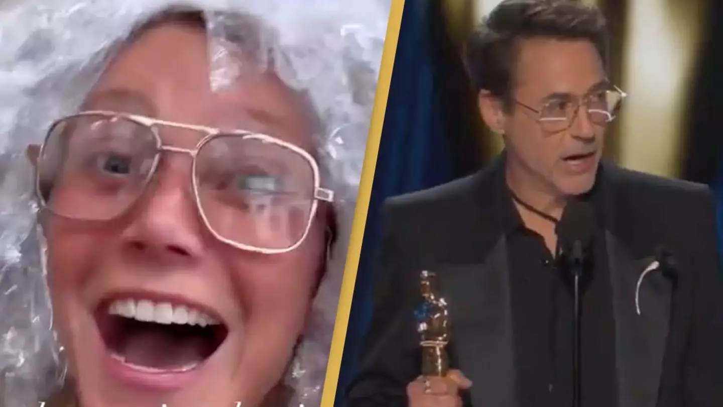 Gwyneth Paltrow posts wild reaction video when she saw Robert Downey Jr. win his Oscar