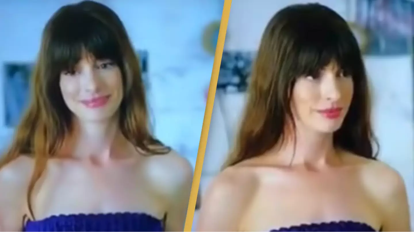 Fans completely distracted by massive editing error in scene from newest Anne Hathaway movie