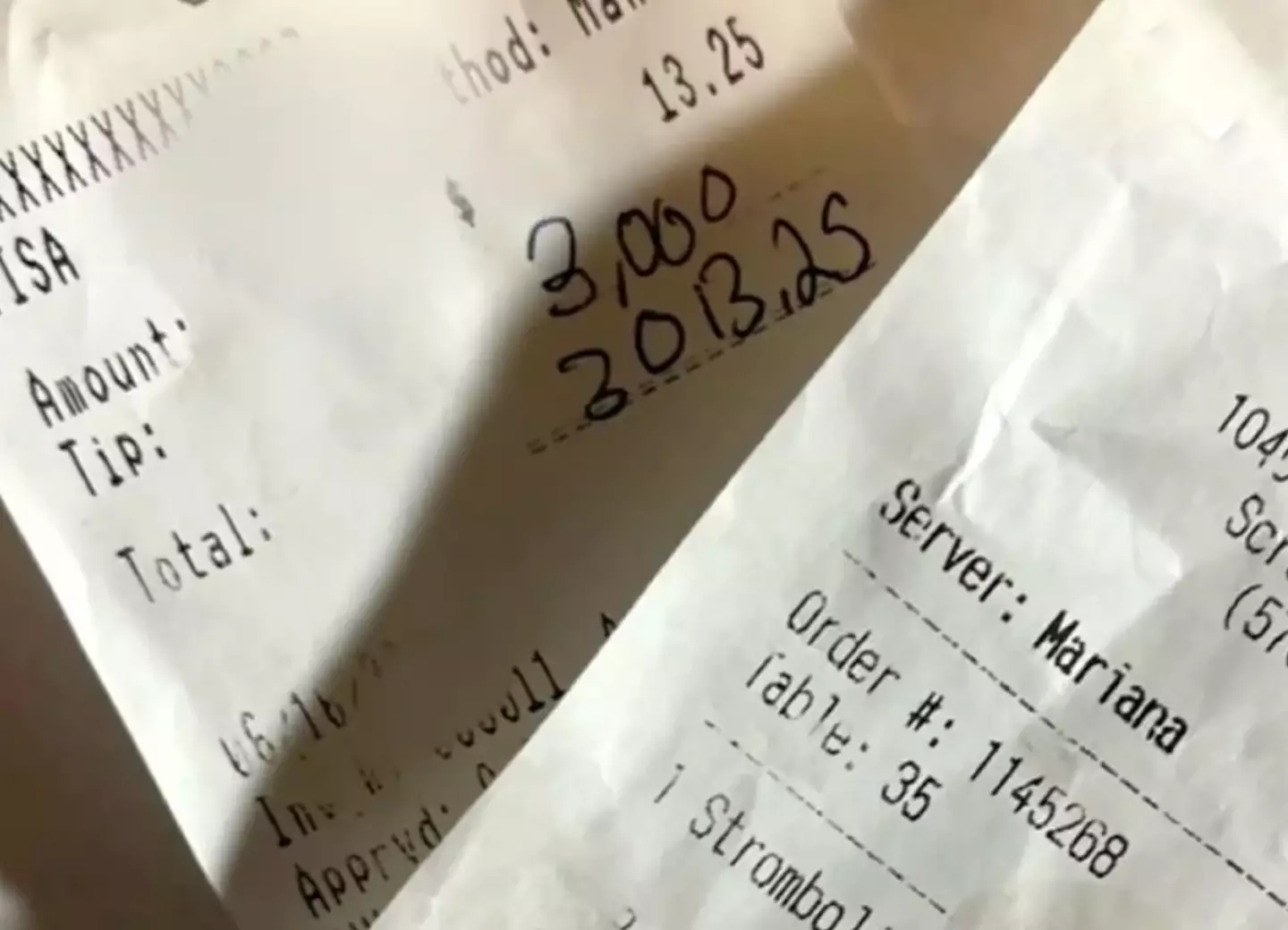 Things quickly turned sour when the tipper asked for the money back. (WNEP)