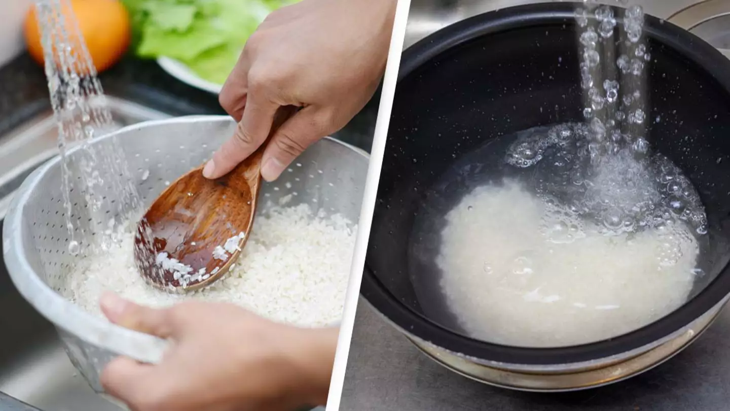 Reason why you should wash rice before cooking revealed by science
