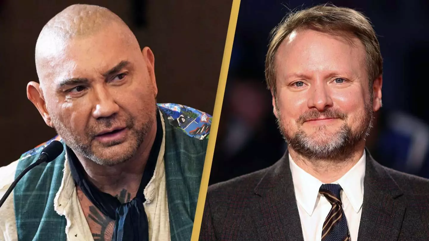 Rian Johnson says Dave Bautista is the greatest wrestler-turned-actor ever