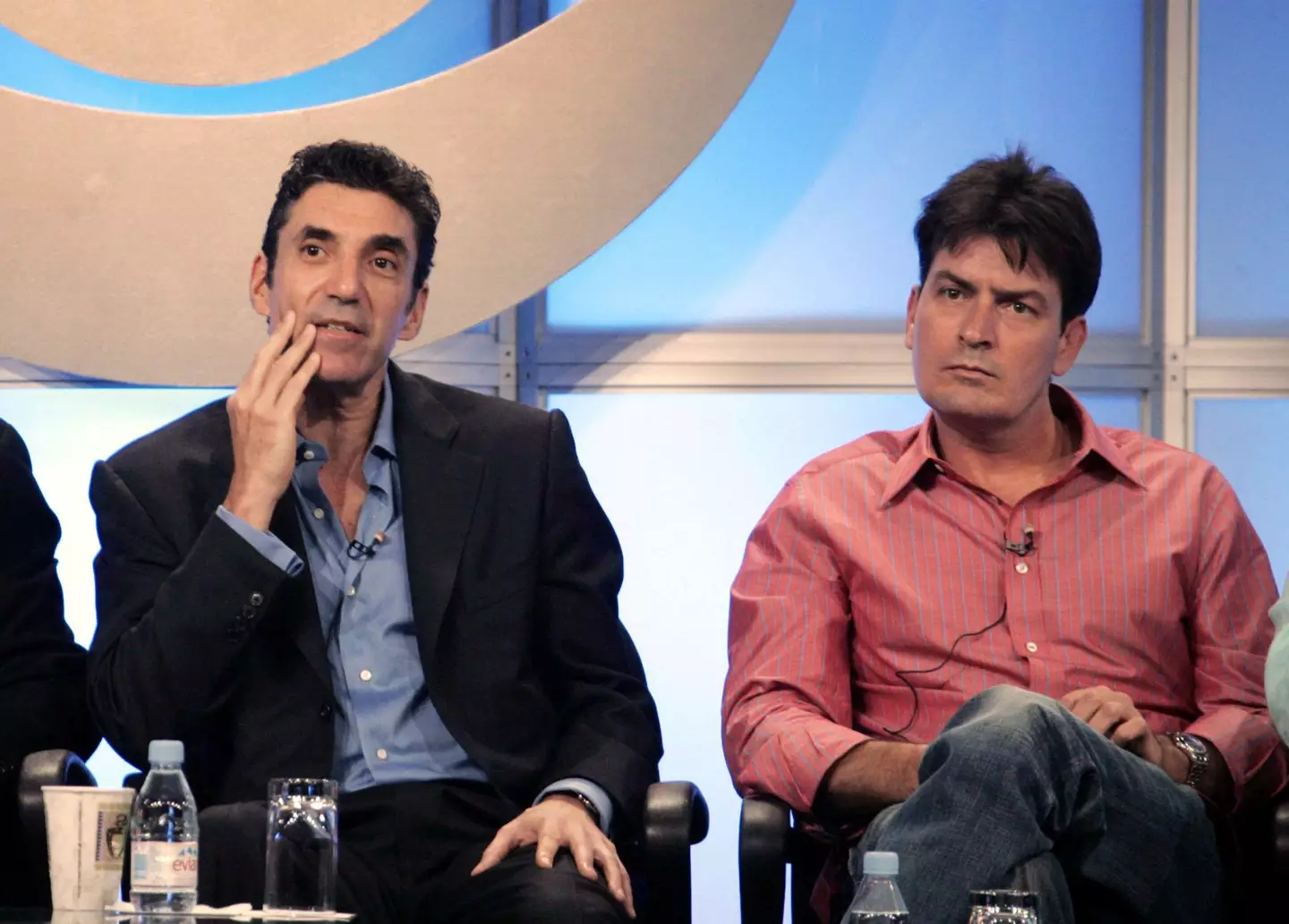 Charlie Sheen and Chuck Lorre worked together for eight years on Two and a Half Men.