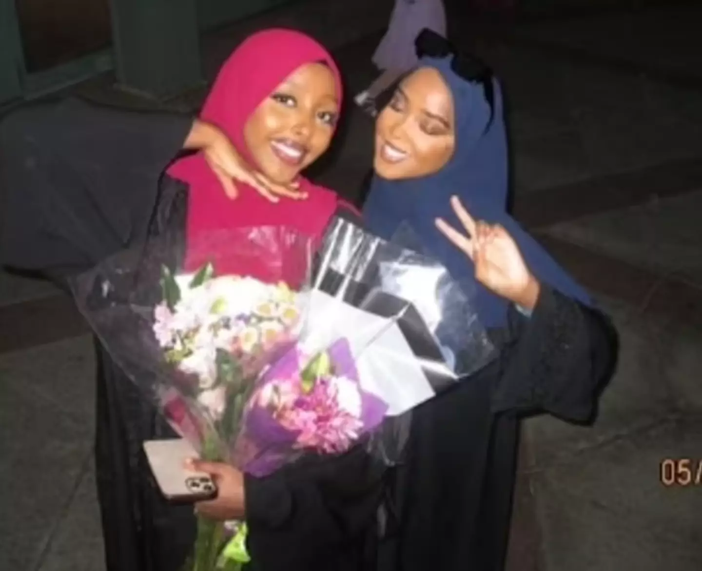 Sahra Gesaade, 20, and Salma Abdikadir, 20, both died after another car slammed into the one they were in.