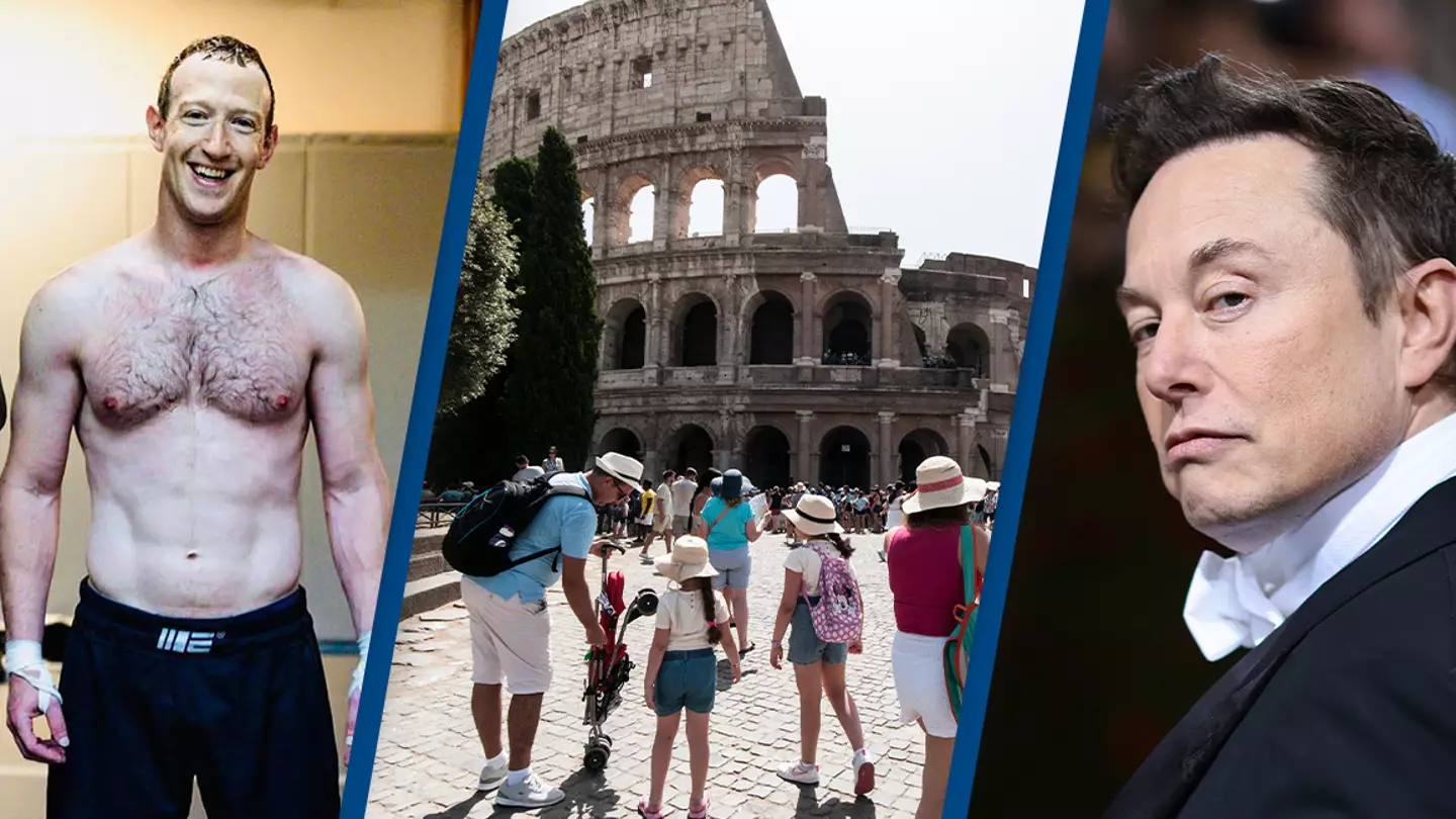 Mark Zuckerberg and Elon Musk's cage fight could happen in Rome's Colosseum
