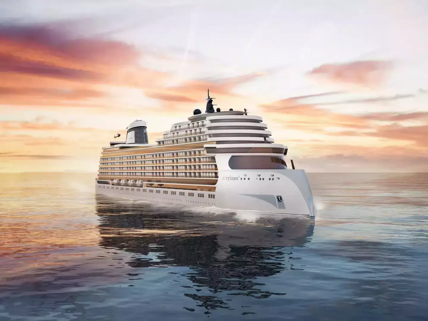 The MV Narrative is a luxury cruise ship planned to set sail in 2025. (Storylines)
