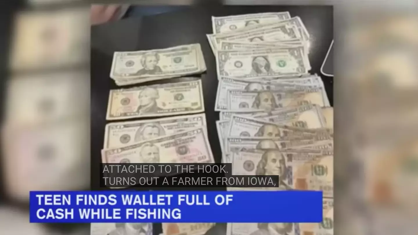 Minnesota teen Connor Halsa catches wallet while fishing, returns
