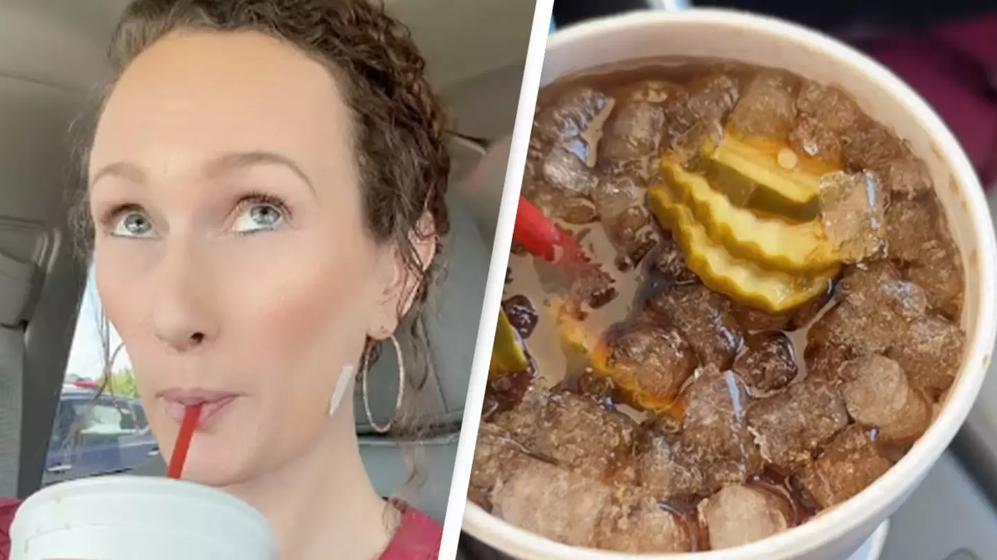 Disgusting trend is going viral with people ordering Dr Pepper with pickles in it from fast food restaurants