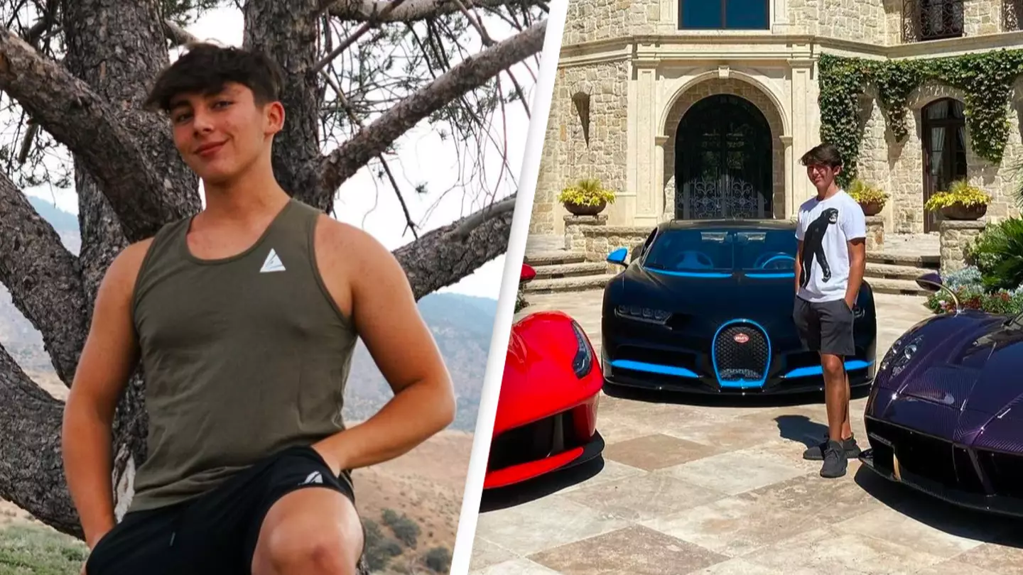 ‘Richest Kid in America’ lives in mansion and makes up to $20,000 dollars a month