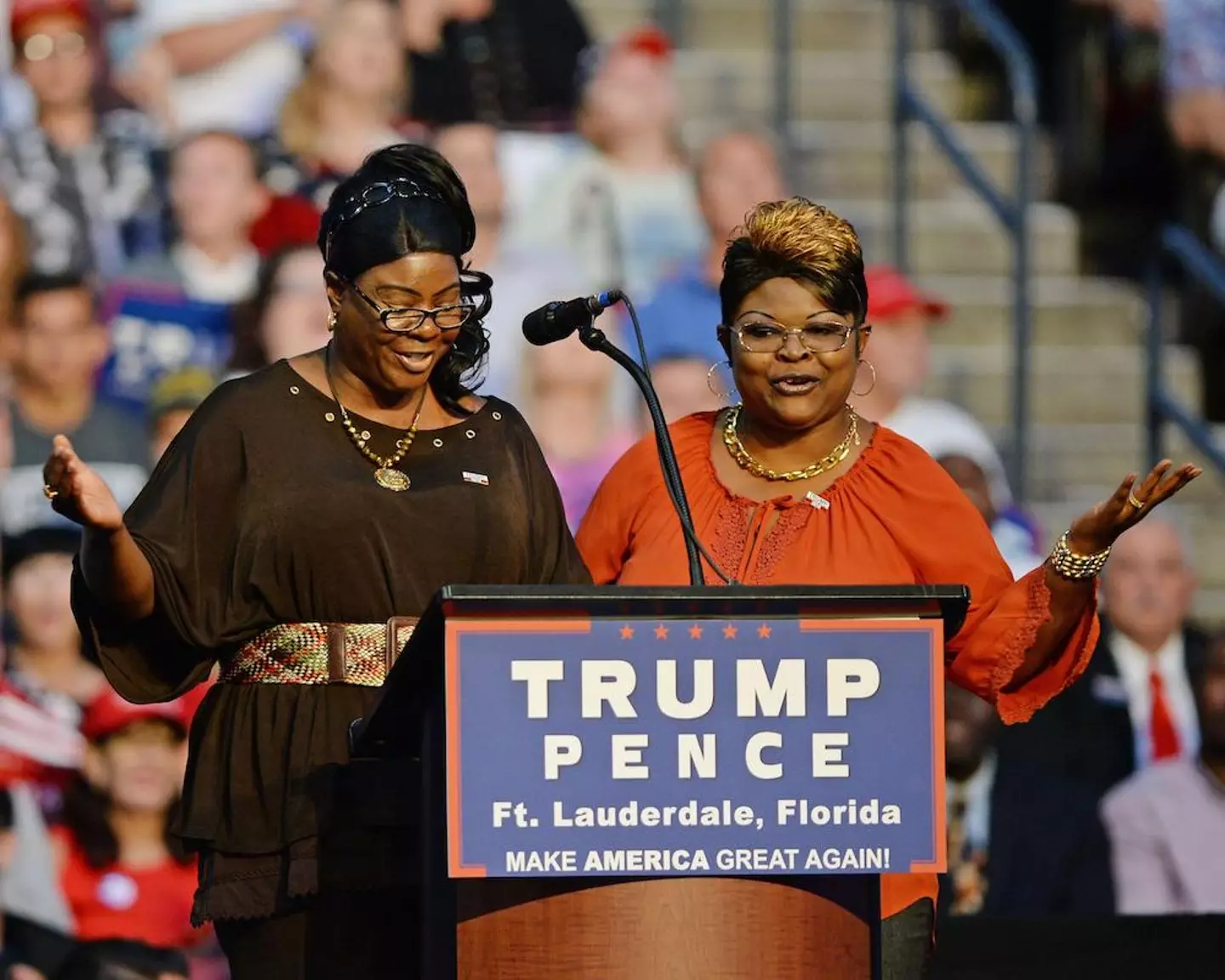 Diamond and Silk were known for their support of Trump.