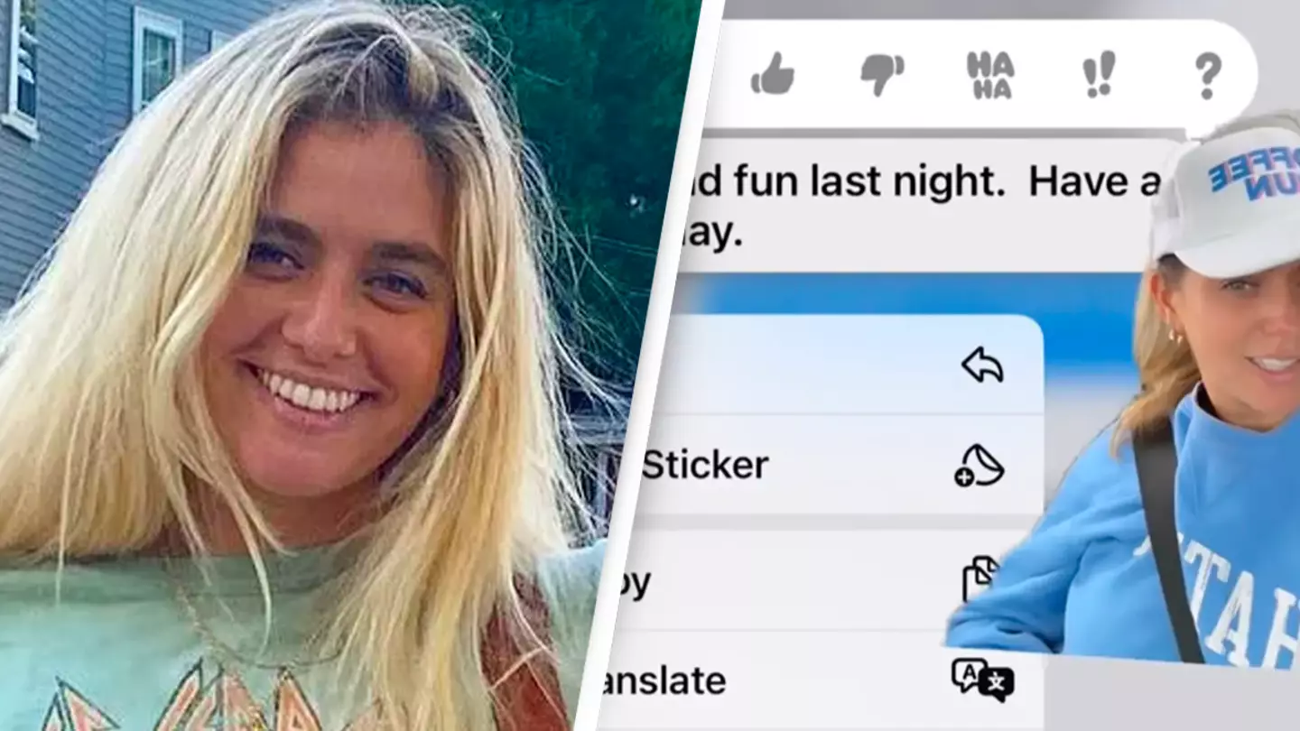 Gen Z woman dating millennial man shocked by his text to her after their first date