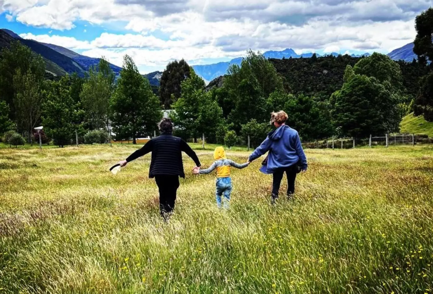 Gaiman and Palmer had welcomed their son in September 2015.