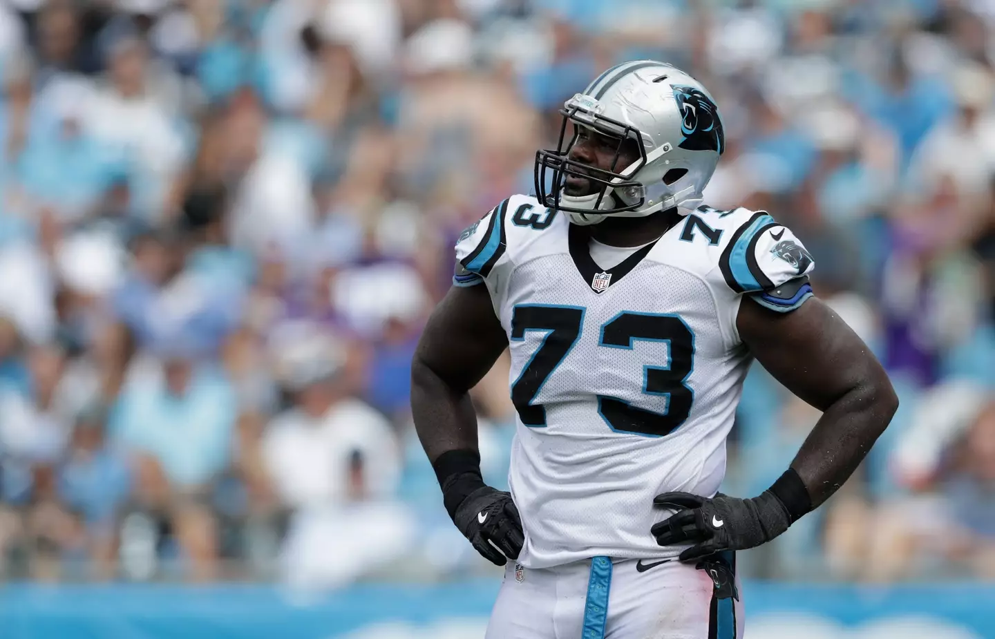 Michael Oher in the NFL. Streeter Lecka/Getty Images