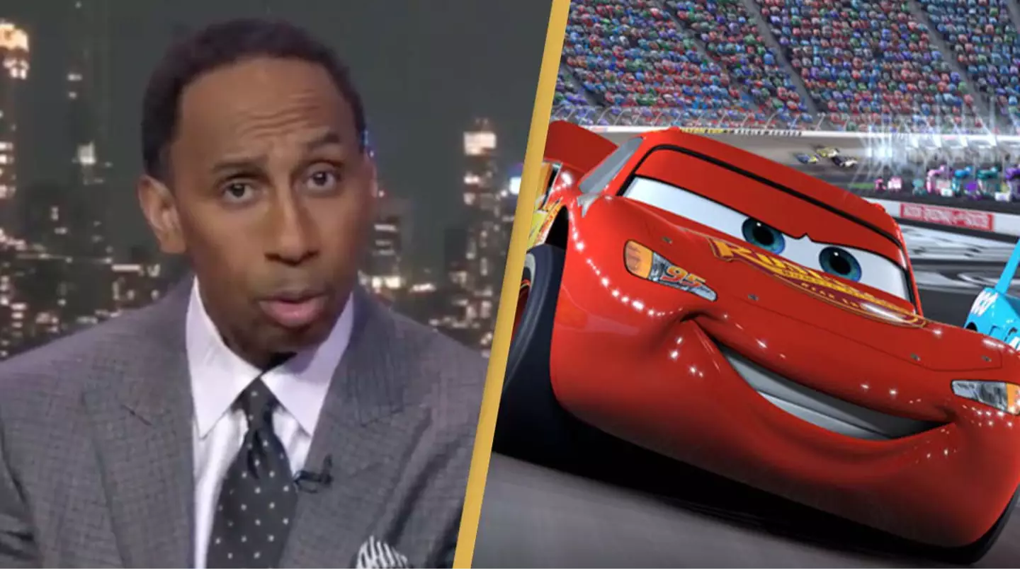 Stephen A Smith crushes caller with perfect response to call about Pixar's Cars movie