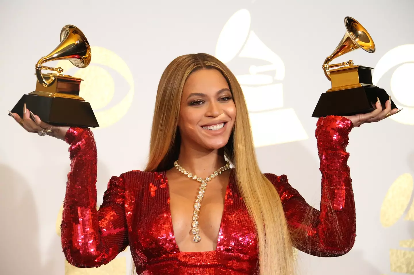 Lemonade saw Beyonce win Best Urban Contemporary Album at the 59th GRAMMY Awards in 2017 (Dan MacMedan/WireImage) 