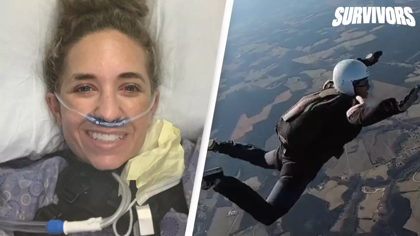 Skydiving survivor made one mistake after her parachute failed to open