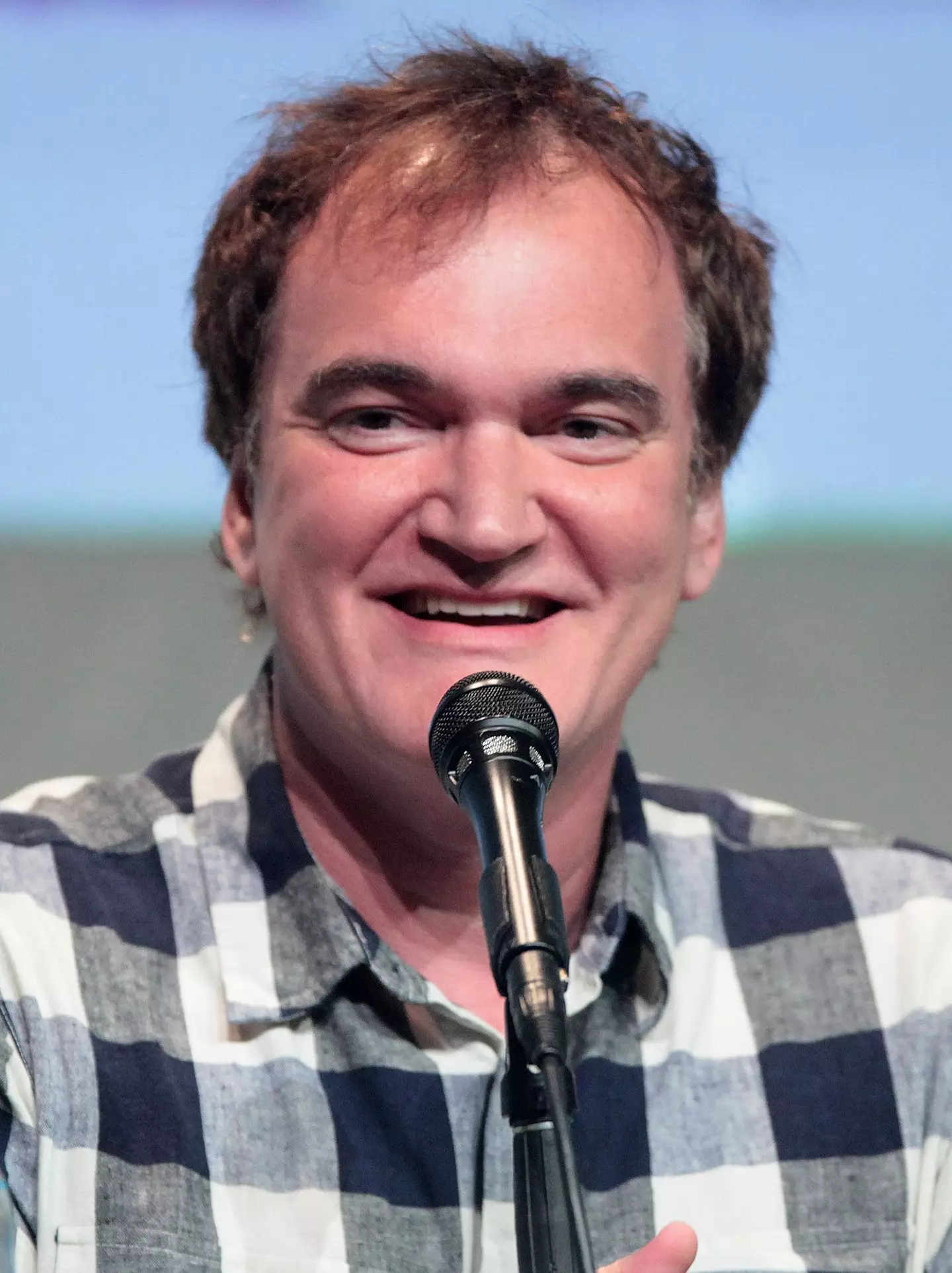 Quentin Tarantino is aware that you think he has a foot fetish. Critic.