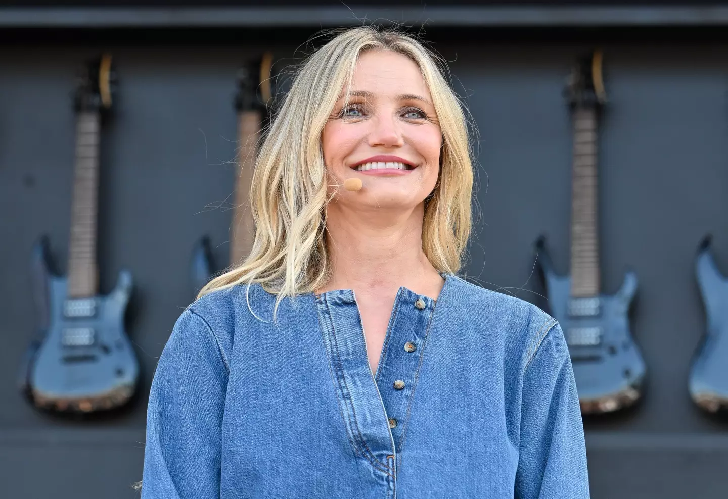 Cameron Diaz ignores one basic rule of human hygiene. (Steve Jennings/Getty Images)