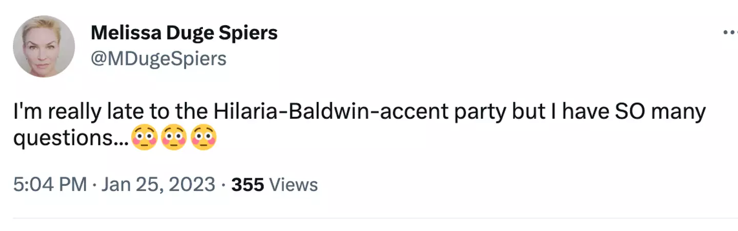 Internet users have speculated about Hilaria's accent for years.