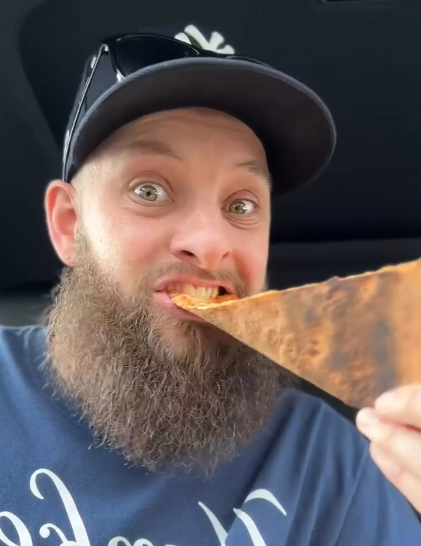 Kenny Wildes has 'eaten pizza every day for six years'. (Instagram/@ctpizzaman)