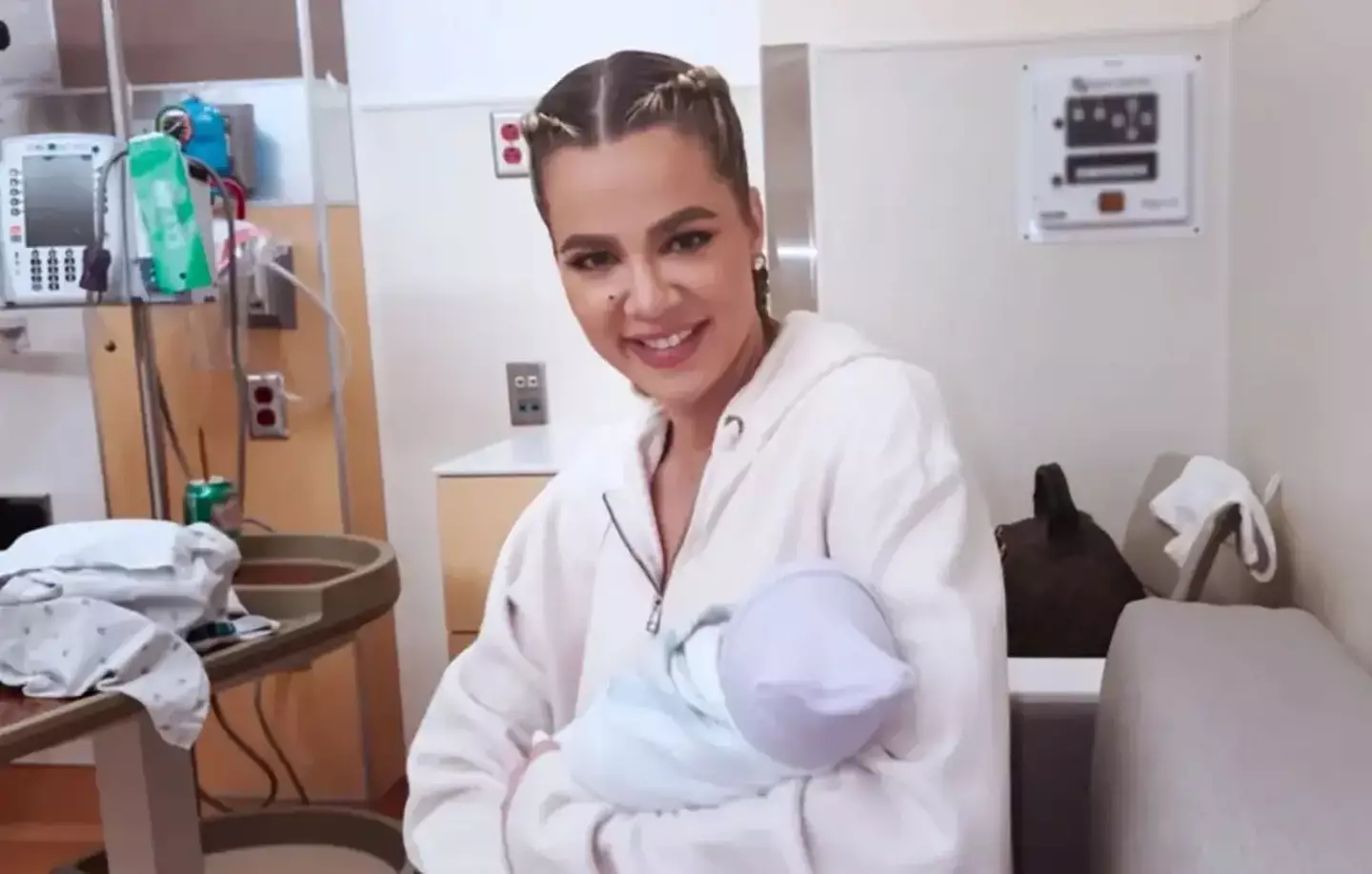 Khloé welcomed her second child via surrogate in July.