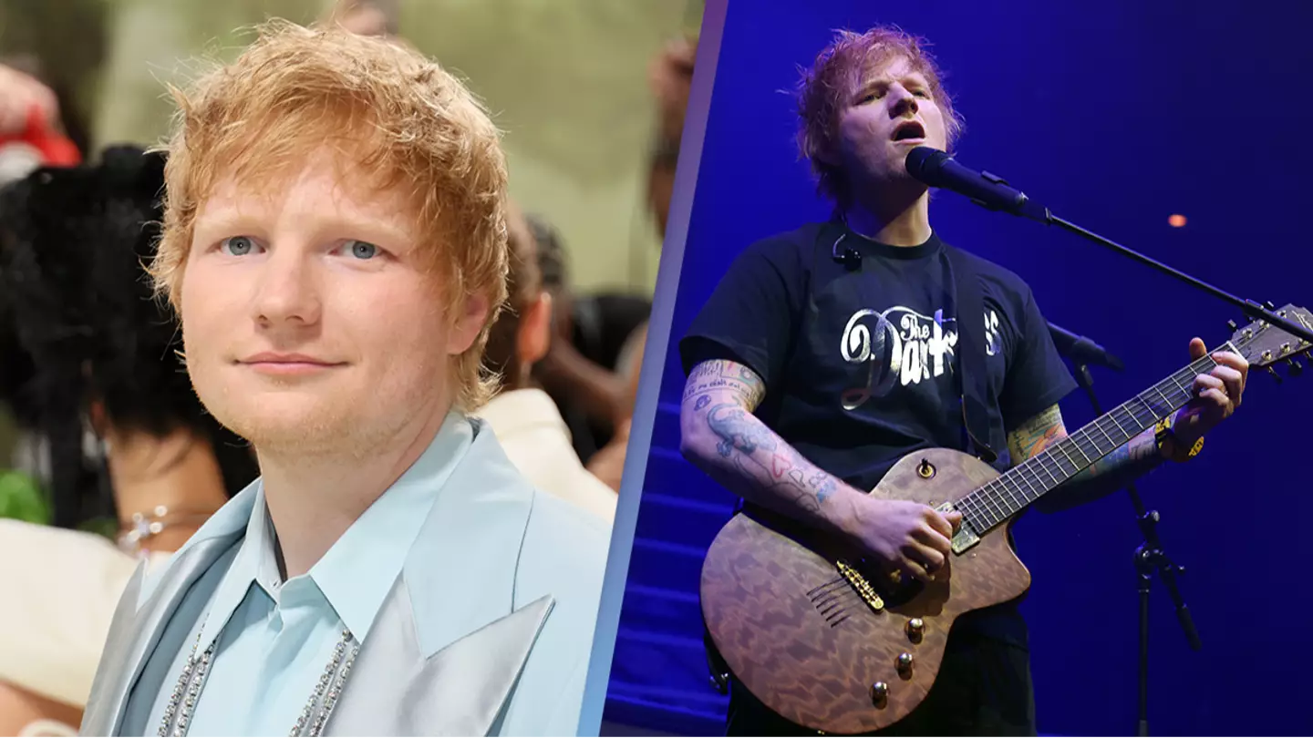  Ed Sheeran proves you can play every pop song with four chords