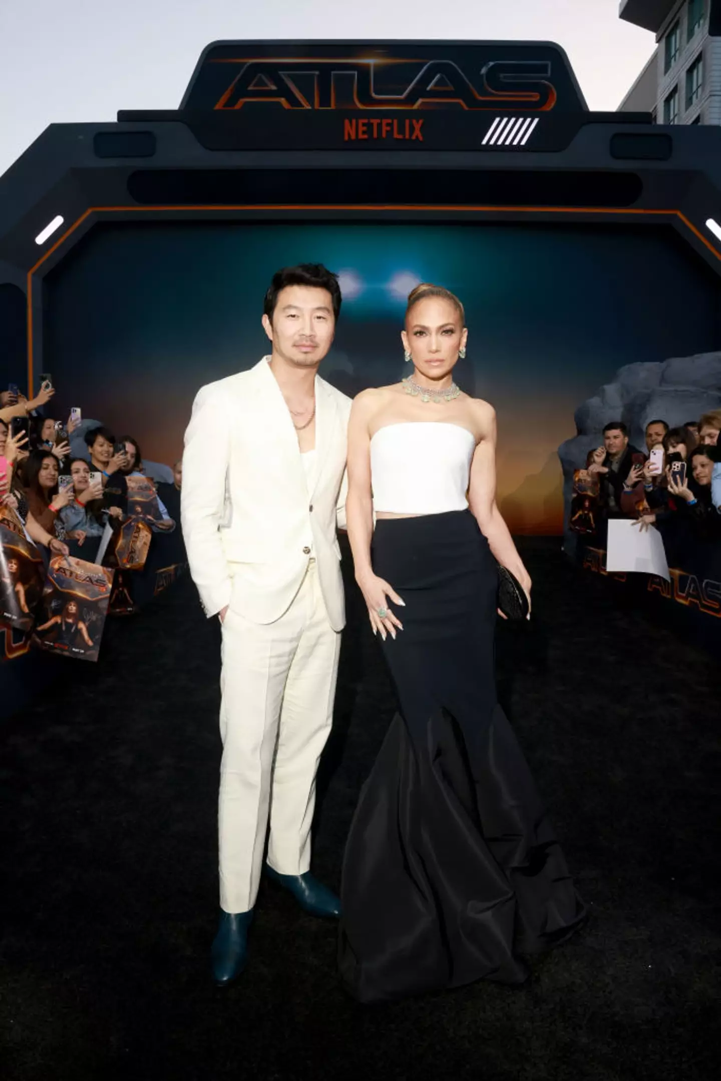 Simu Liu stars alongside J.Lo in Altas (Roger Kisby/Getty Images for Netflix)