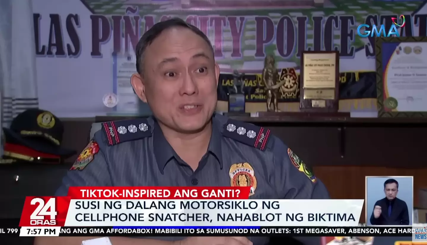 Police Colonel Jaime Santos compared the ordeal to something on TikTok.