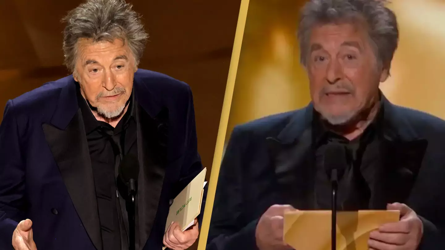Al Pacino explains why he didn’t read out nominees before announcing Best Picture winner