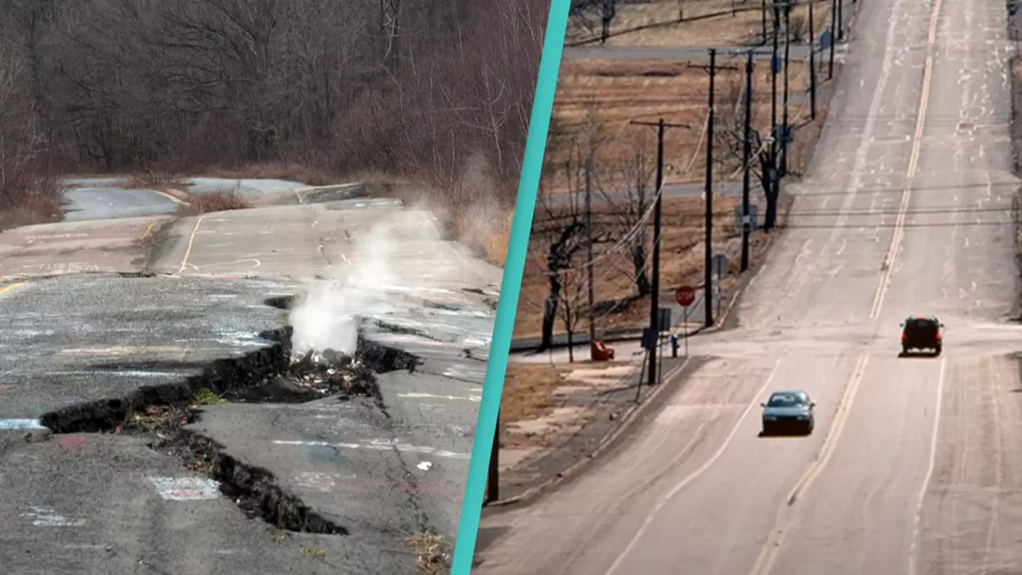 Eerie US town has been burning for over 60 years