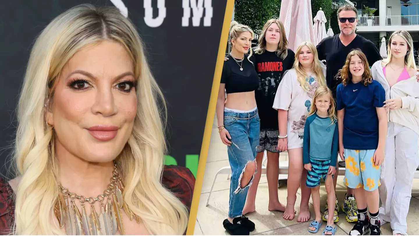 Tori Spelling and her kids living in RV after moving out of cheap motel