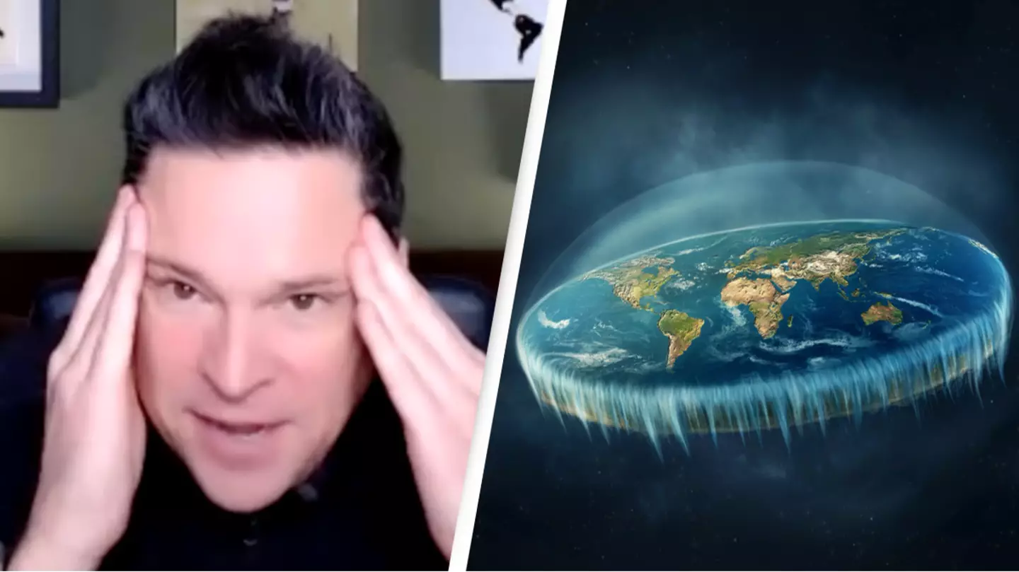 Comedian Dom Joly reveals what happened when he took flat Earther to the ‘edge of the Earth’