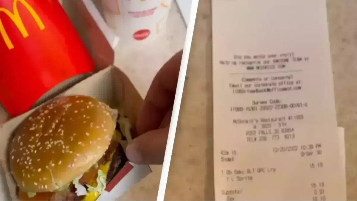 Customer slams McDonald's as 'no longer affordable' after sharing bill for his regular order